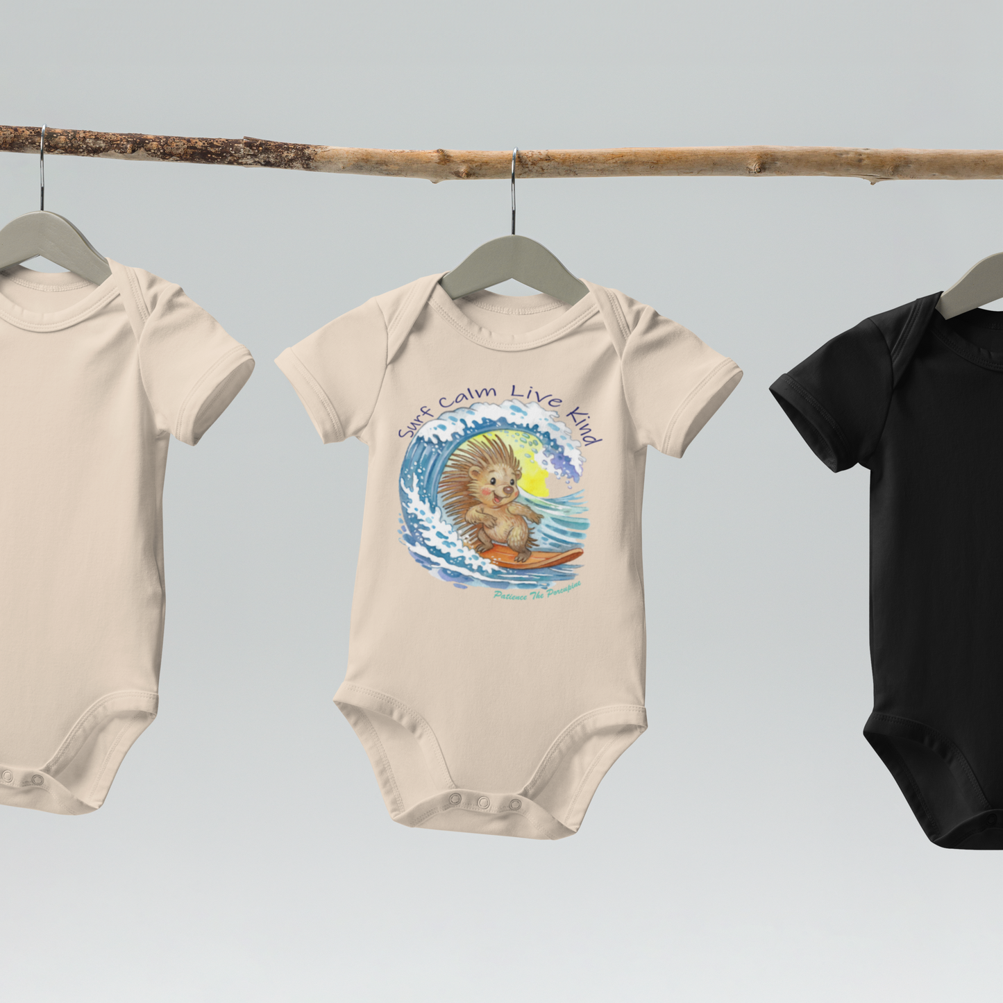 Patience Organic cotton baby bodysuit