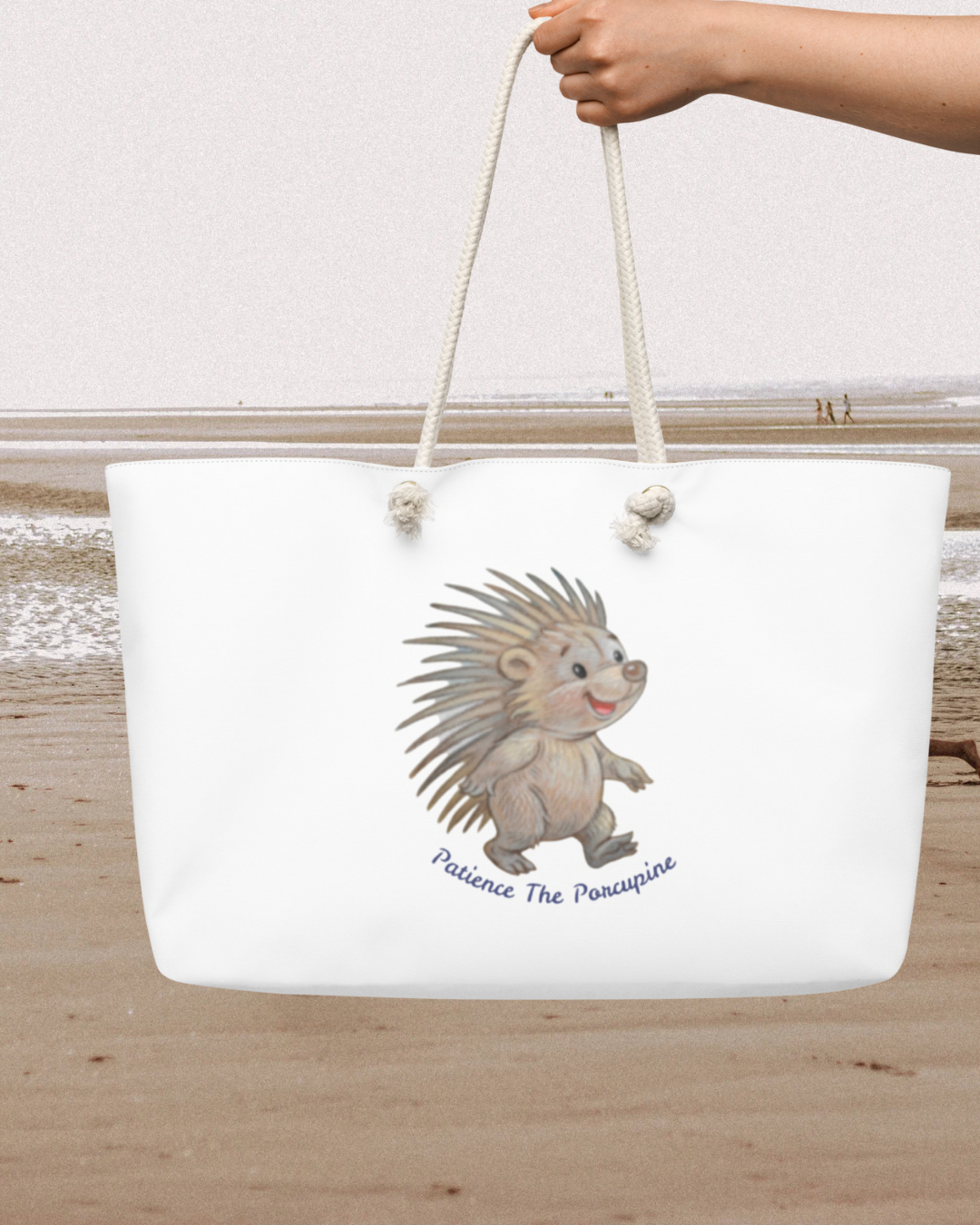 Weekend Vibes Patience Oversized beach bag (choose your vibe type)