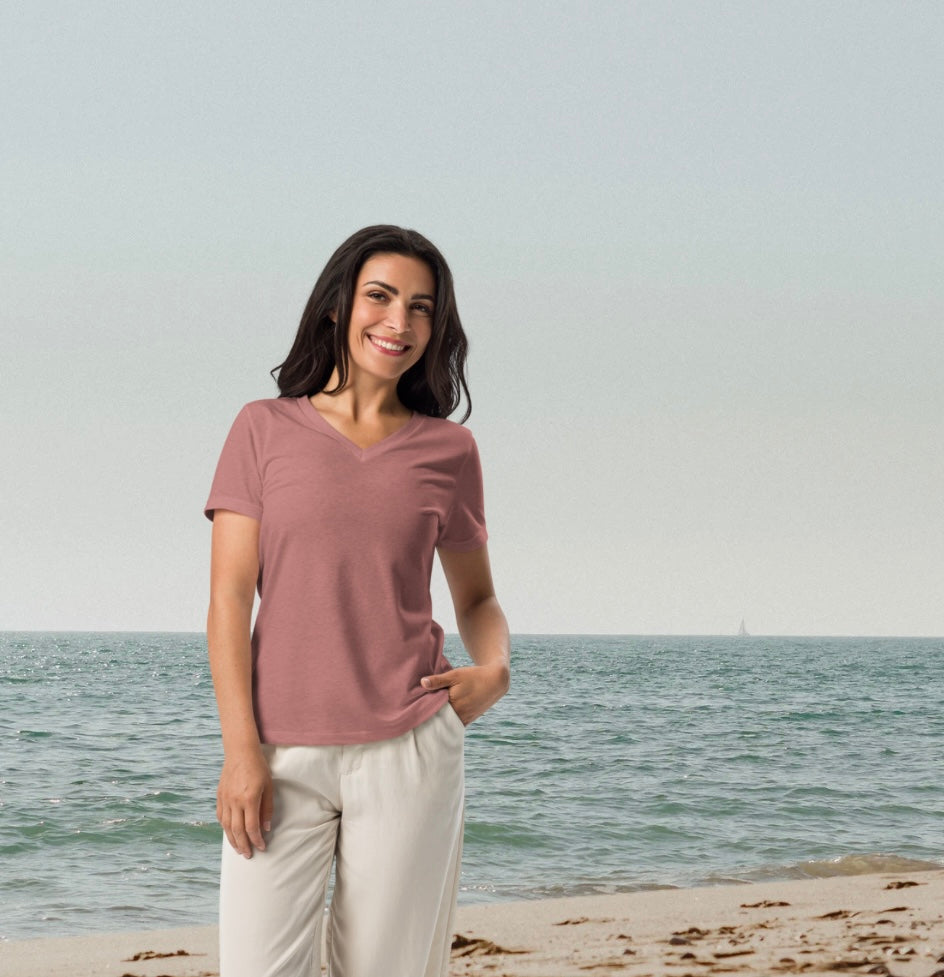 Kind Vibes Favorite Coastal V Neck