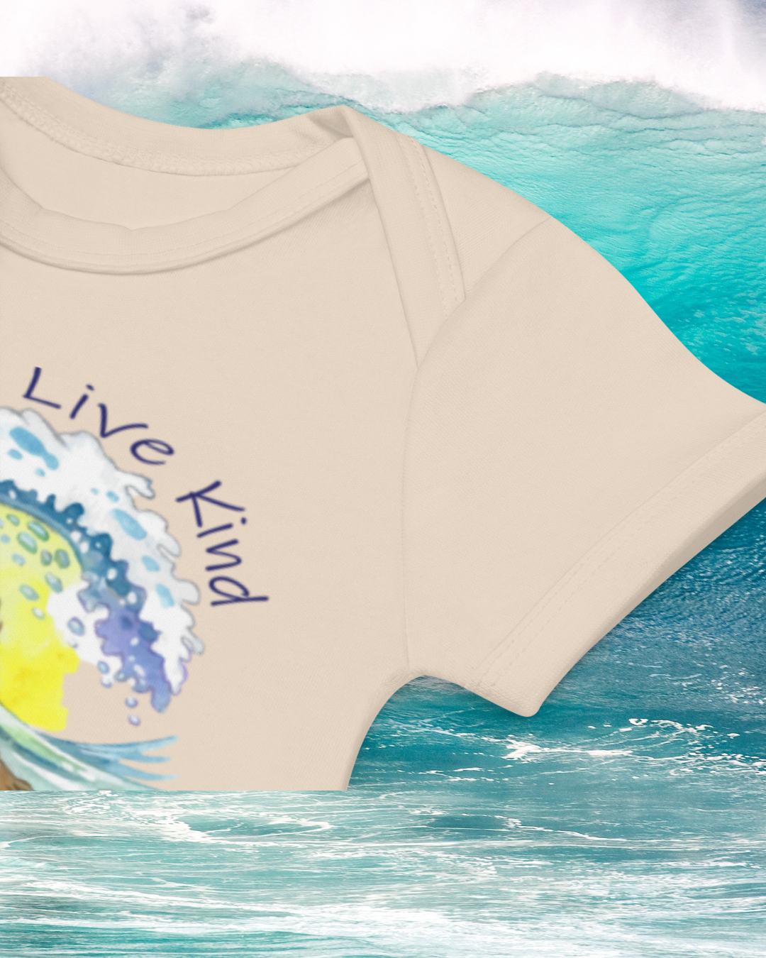 Patience Organic cotton baby bodysuit