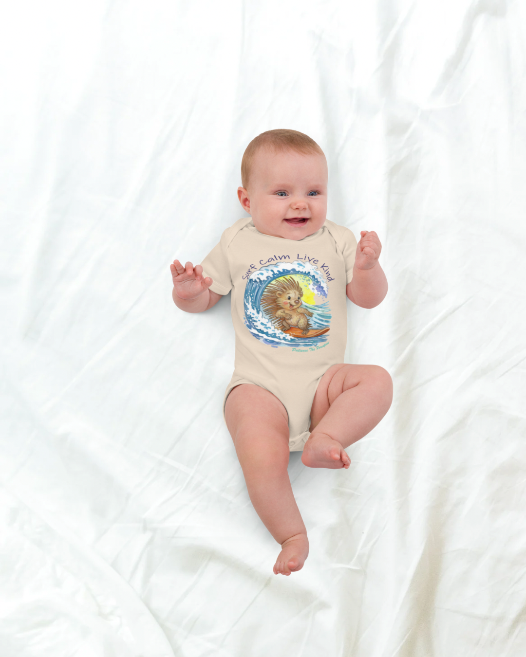 Patience Organic cotton baby bodysuit