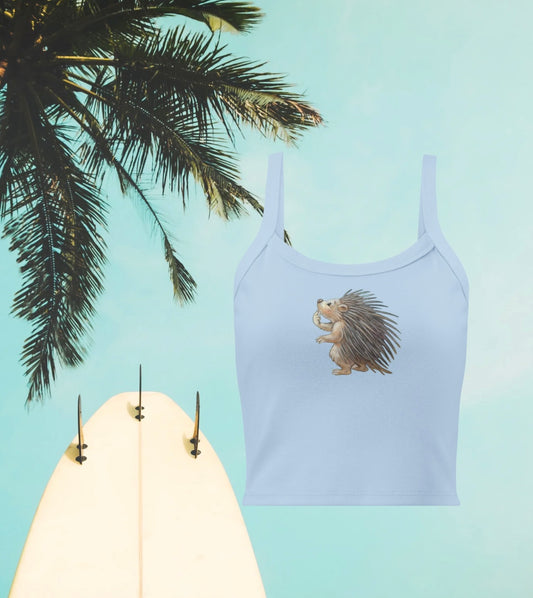 The Cutest Surfer Girl micro-rib tank top