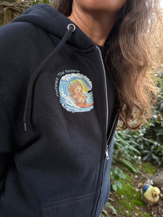 Know Your Spot, Know Your Skill – High Tide Edition Zip Hoodie