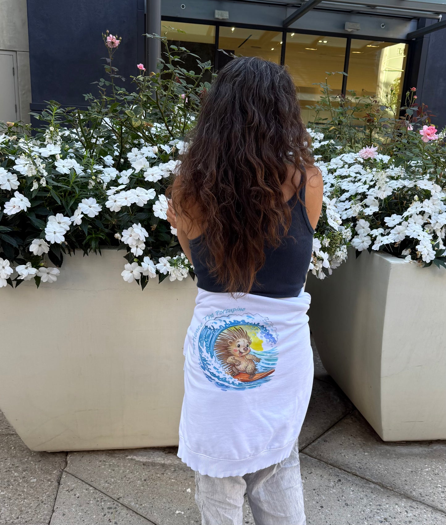 Kind Vibes Patience Favorite Organic  Post Surf  Relaxed Hoodie