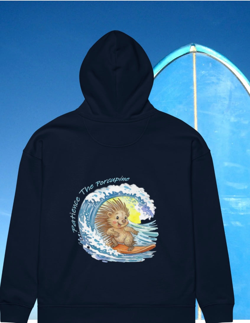 Kind Vibes Patience Favorite Organic  Post Surf  Relaxed Hoodie