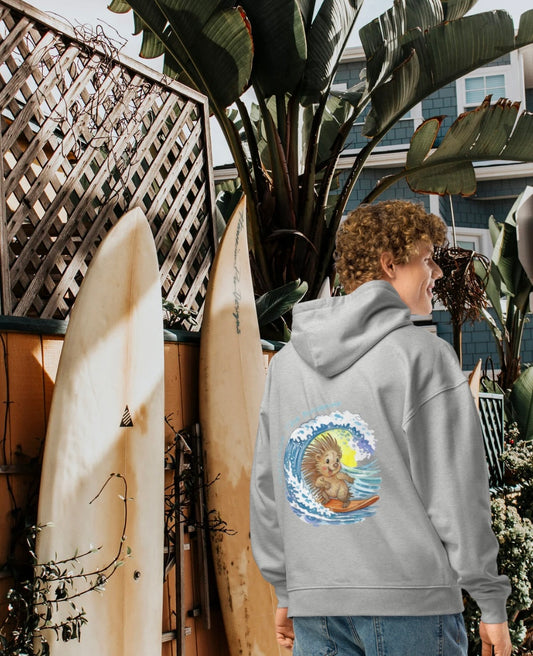 Kind Vibes Patience Favorite Organic  Post Surf  Relaxed Hoodie
