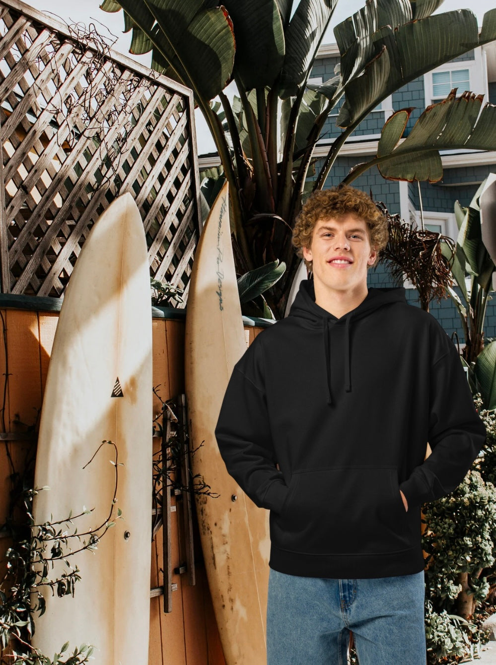 Kind Vibes Patience Favorite Organic  Post Surf  Relaxed Hoodie