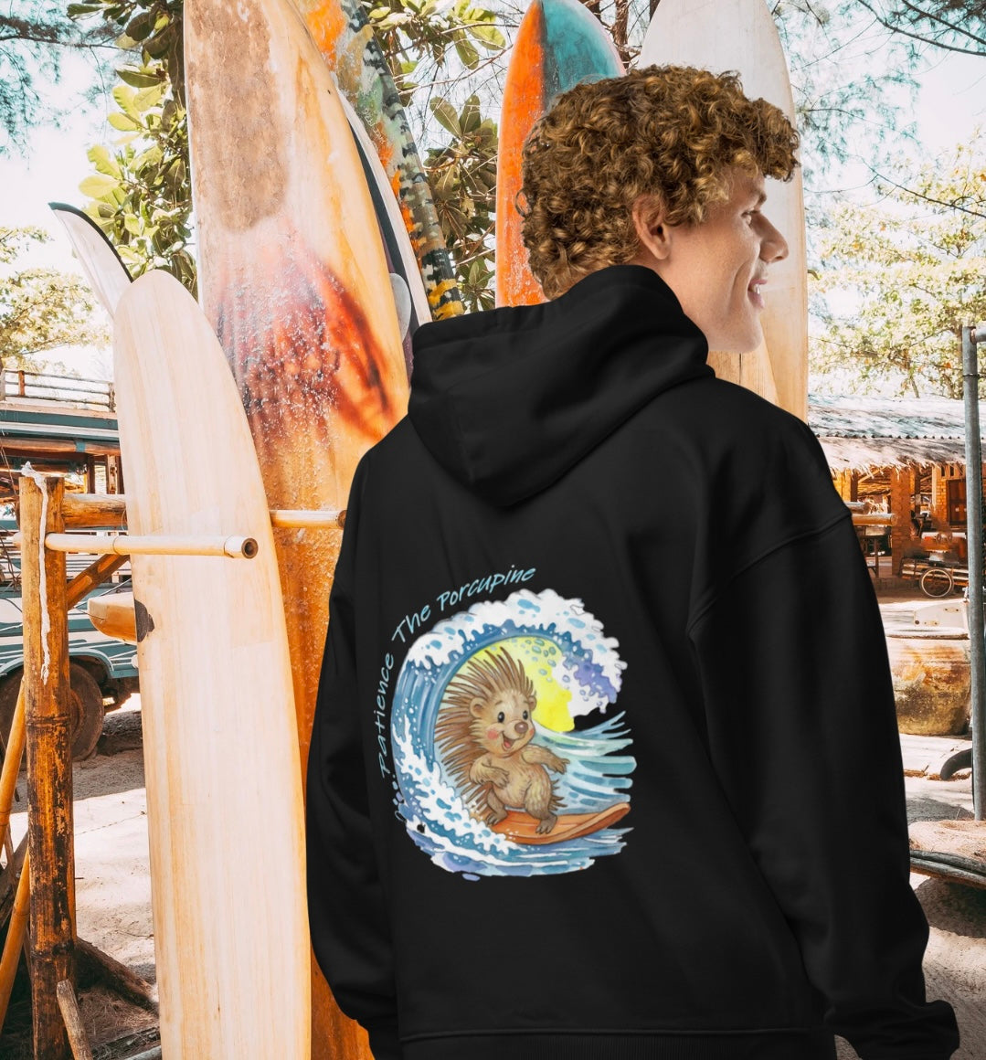 Kind Vibes Patience Favorite Organic  Post Surf  Relaxed Hoodie