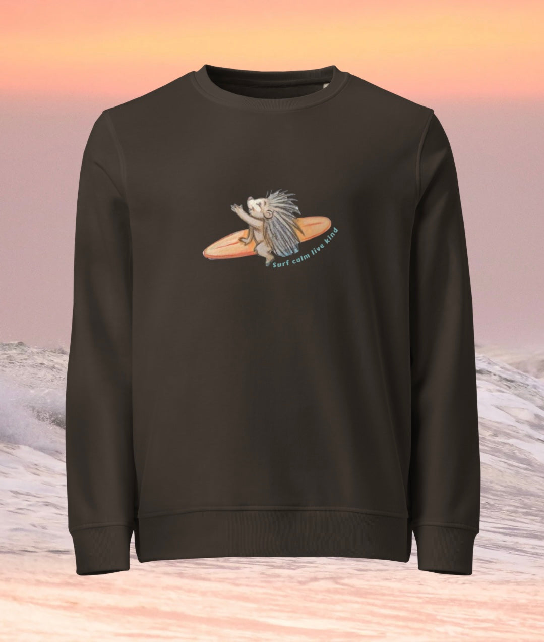 Live Kind  vibes everyday organic sweatshirt