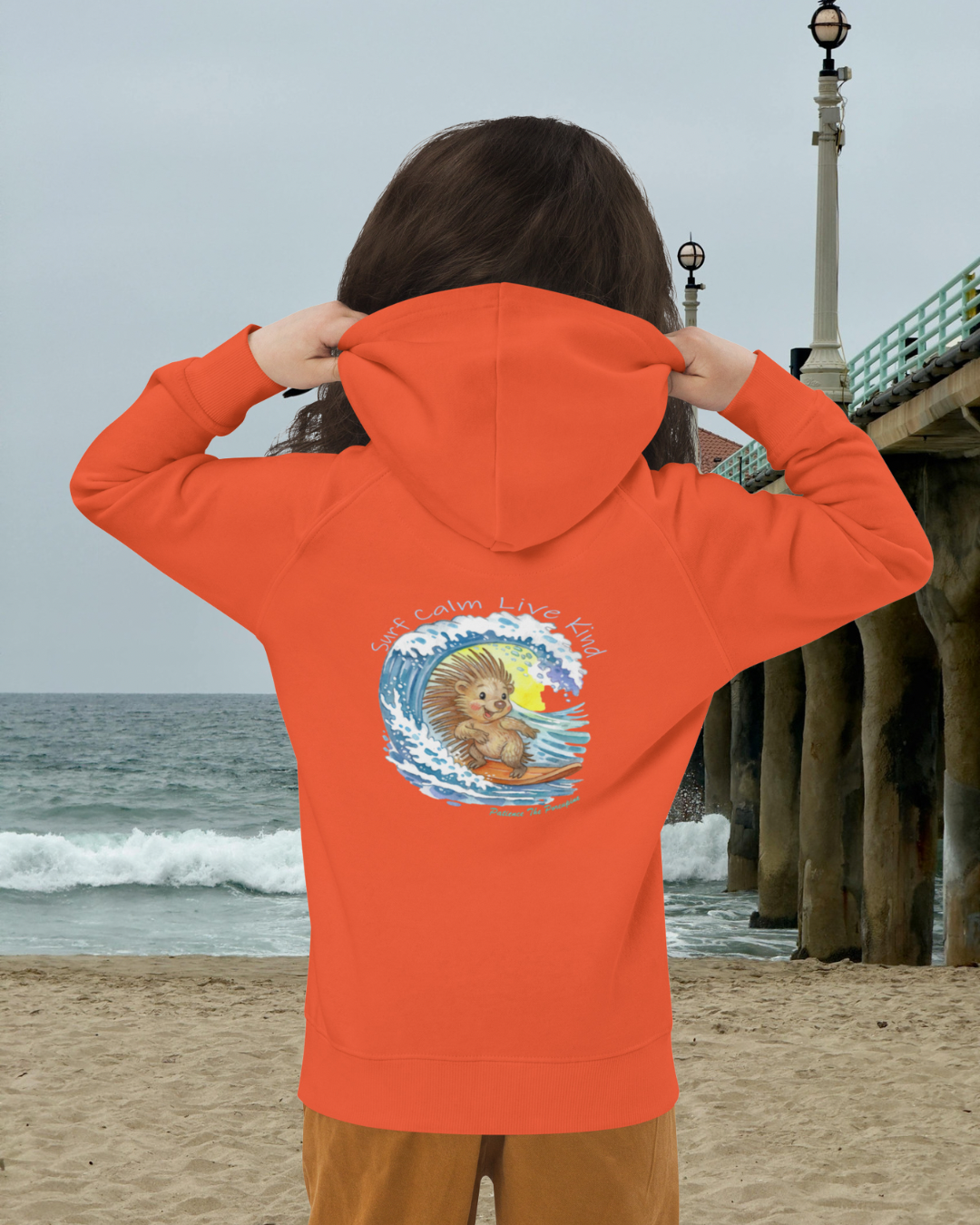 Mindful Kids Organic Go To Everyday Beach Hoodie