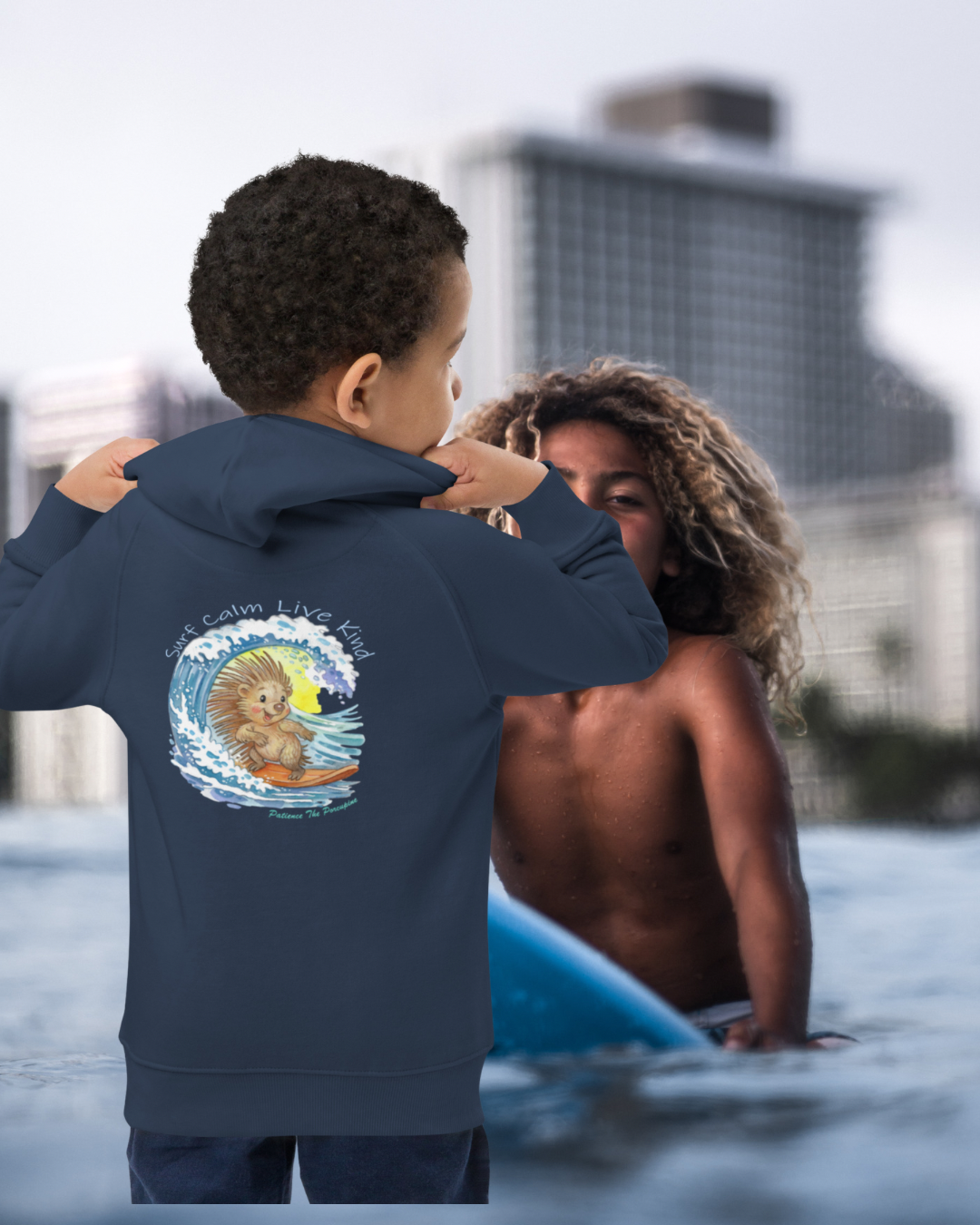 Mindful Kids Organic Go To Everyday Beach Hoodie