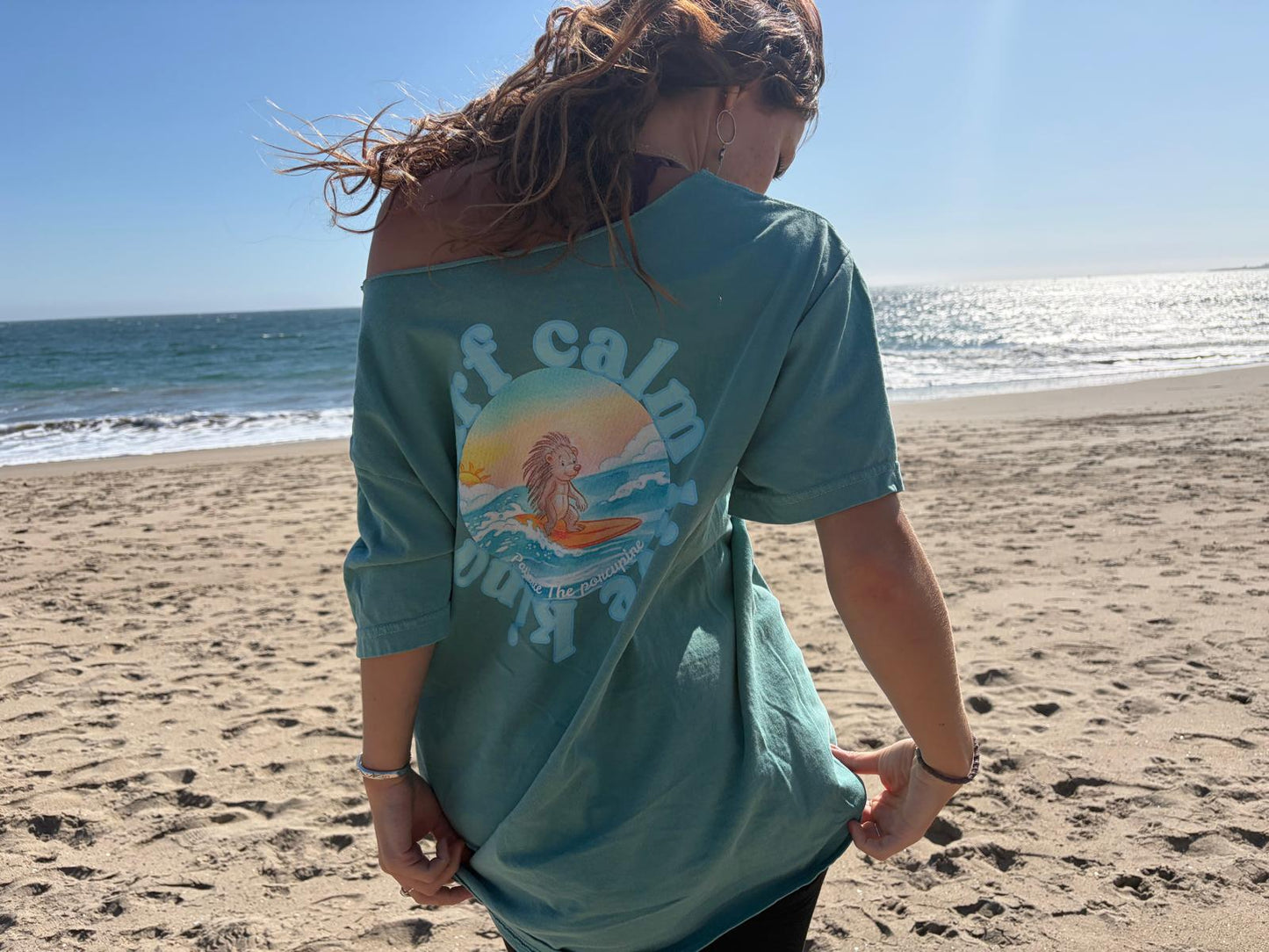 The Boundary Tee garment-dyed heavyweight t-shirt